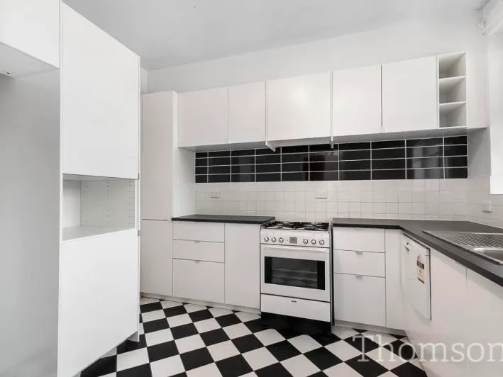 Freshly painted, first floor apartment in quiet cul-de-sac