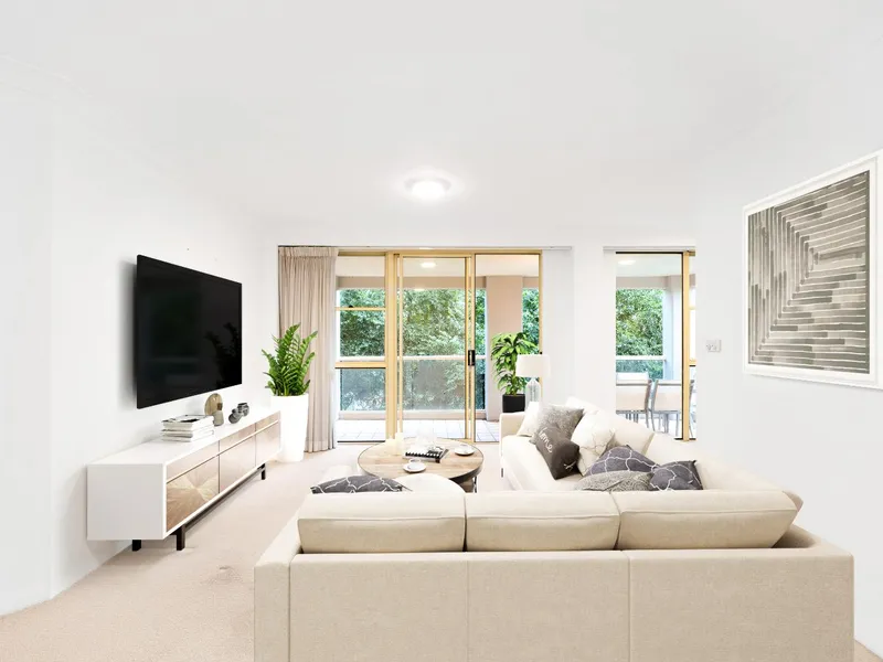 Tranquil & Private N/Facing Oversized Two Bedroom Apt & Double Parking