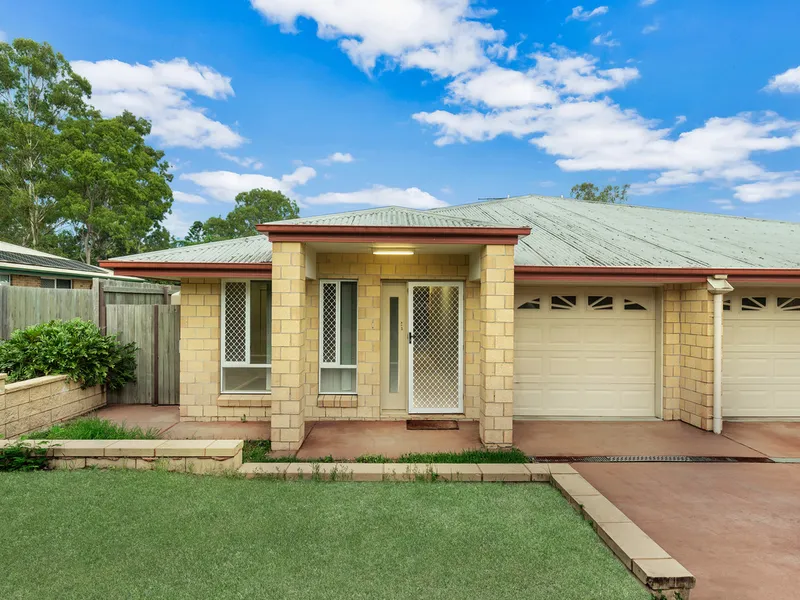 A DUPLEX WITH NO BODY CORPORATE FEES | An ideal first home or sound investment in a premier Bellbird Park location