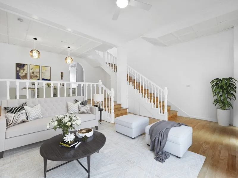 Light Filled Renovated Townhouse…Walk To Everything