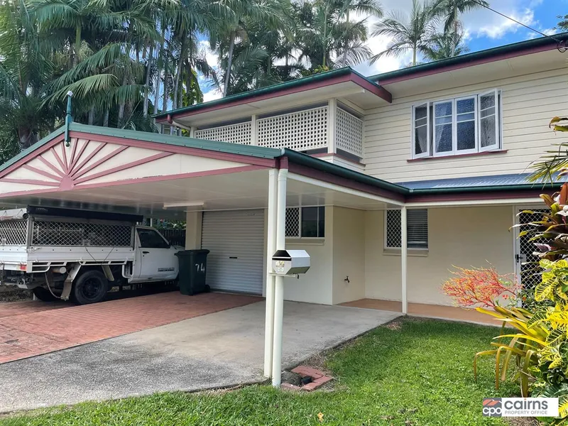 OPEN SAT: 12.30 – 1.15pm: 4 BR QUEENSLANDER RIGHT IN THE HEART OF THE EDGE HILL VILLAGE STROLL TO EATERIES, CAFES & BOTANIC GARDENS