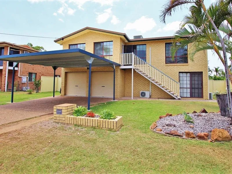 Solid family home with a powered shed