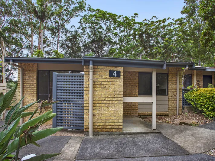 Enjoy the enclosed private courtyard of this north facing two bedroom unit