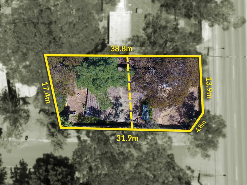 House is still standing buy and develop later