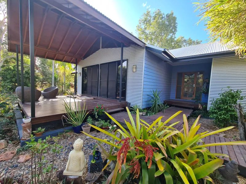 Your very own tropical oasis set on 5850sqm block only minutes to the beach