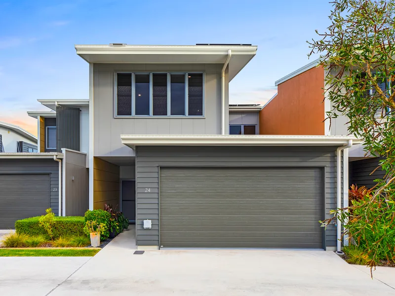 STUNNING WATERFRONT HOME IN SECURE ENCLAVE