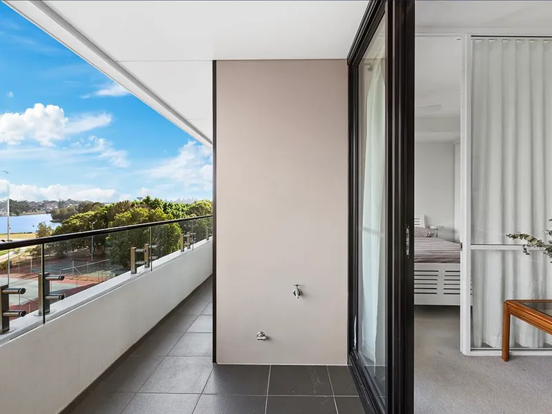 One Bedroom Wolli Creek Apartment with City, Park & Water Views