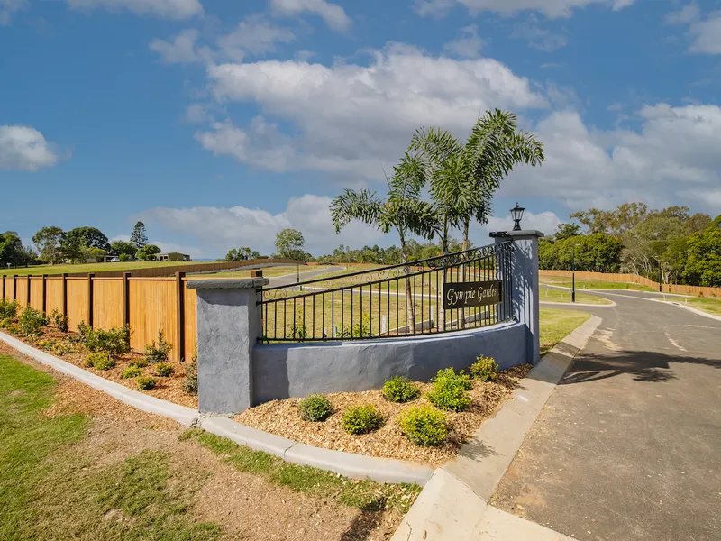 LAST STAGE --- * Ask for an information pack. Learn more at... www.gympie-gardens.com.au