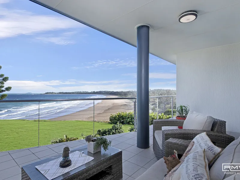 True beachfront living