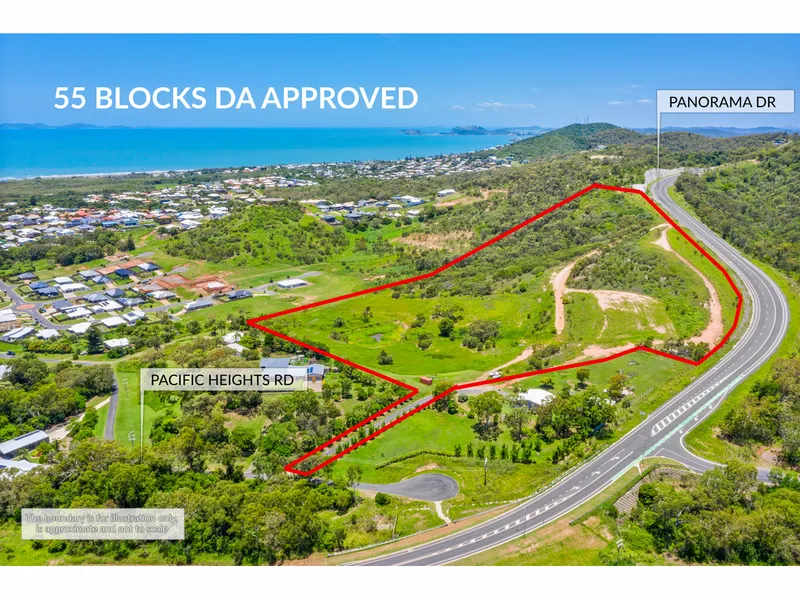 21 Acres/Stunning Seaviews/ Sensational Lifestyle Block with DA Approval for 55 House Lots!