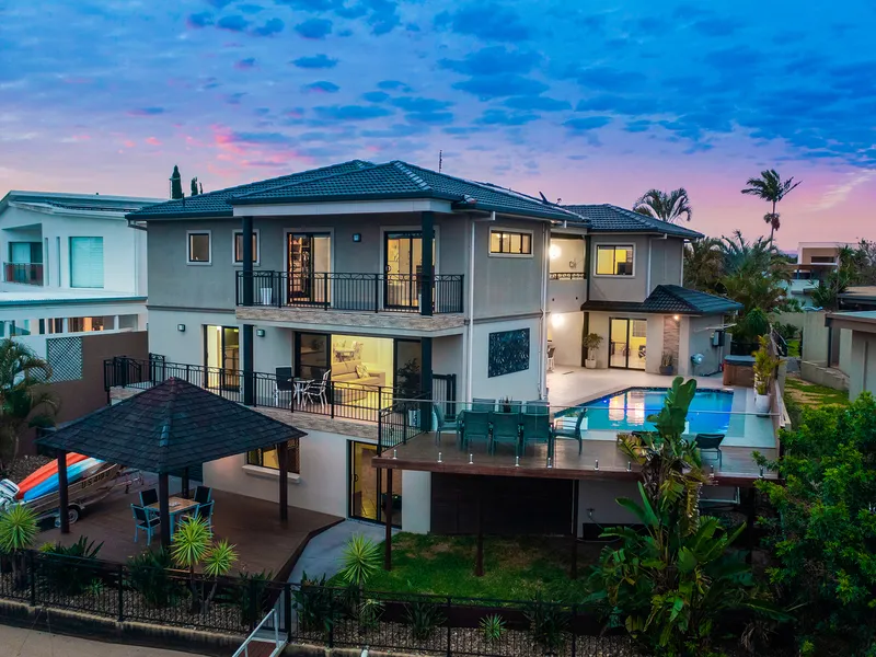 Spectacular East Waterfront Home with Dual Living