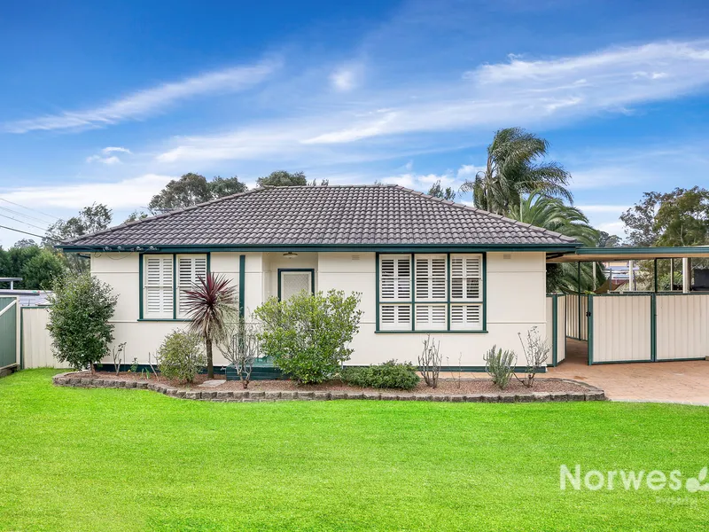 Single Level Living with Huge Potential!