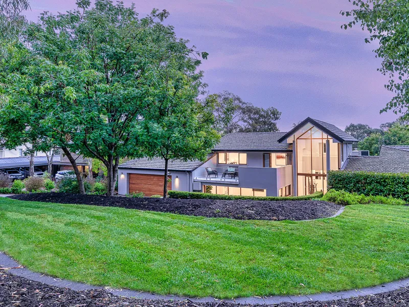 Expansive family home backing the Federal Golf Club