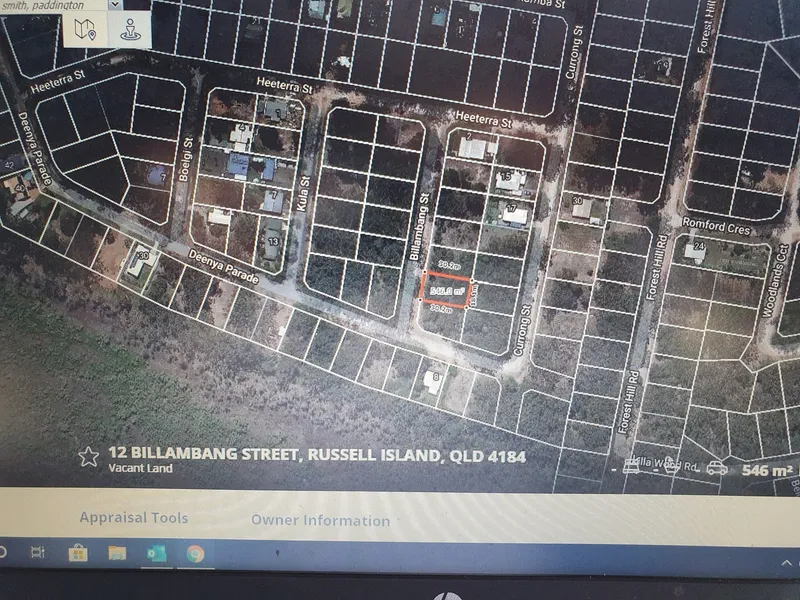 LAND ON RUSSELL ISLAND GOING QUICK?