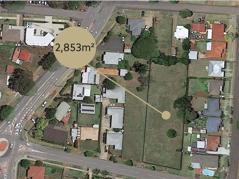 Large Unit Development Site. Handy Newtown position