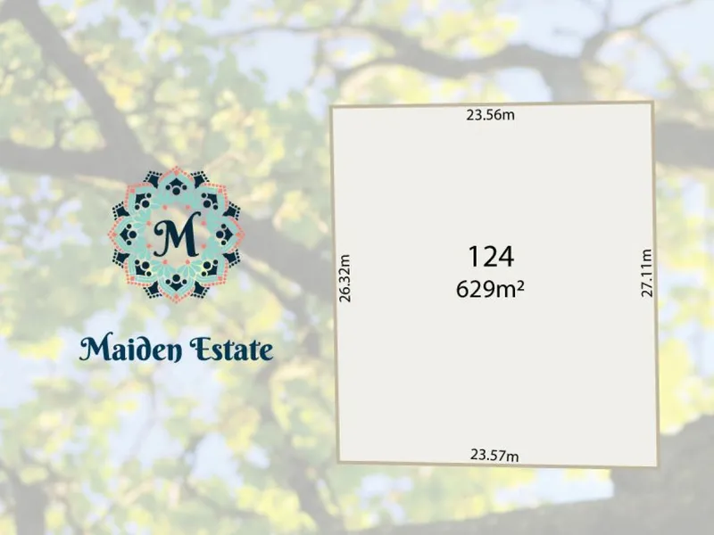 MAIDEN ESTATE ONLY 8 ALLOTMENTS LEFT IN STAGE 1
