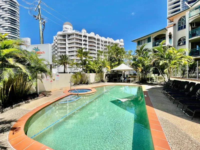 Large terrace, Beach Side Broadbeach
