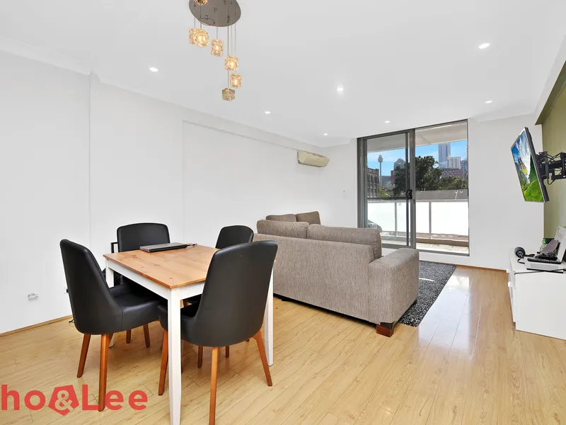 Contemporary two bedroom apartment in prized location