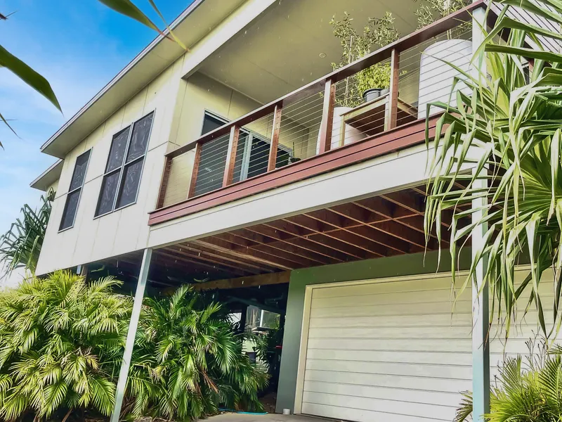 Modern, Elevated Detached Duplex with Ocean & Canal Views