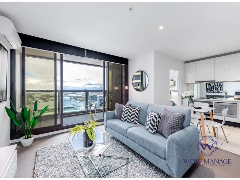 Million Dollar View overlooking Marvel Stadium, Docklands and Bolte Bridge