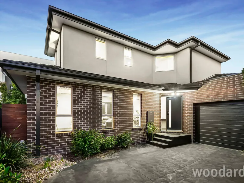 Modern townhouse positioned for lifestyle