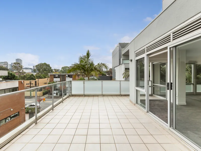 Contemporary gem with expansive terrace.