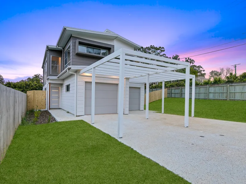 Brand new duplex close to town