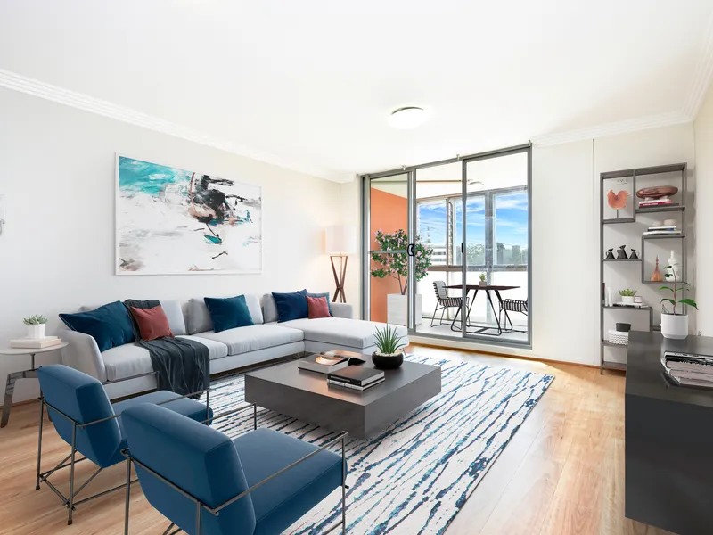 Renovated north facing two bedroom apartment