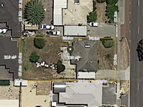 728sqm block zoned R40