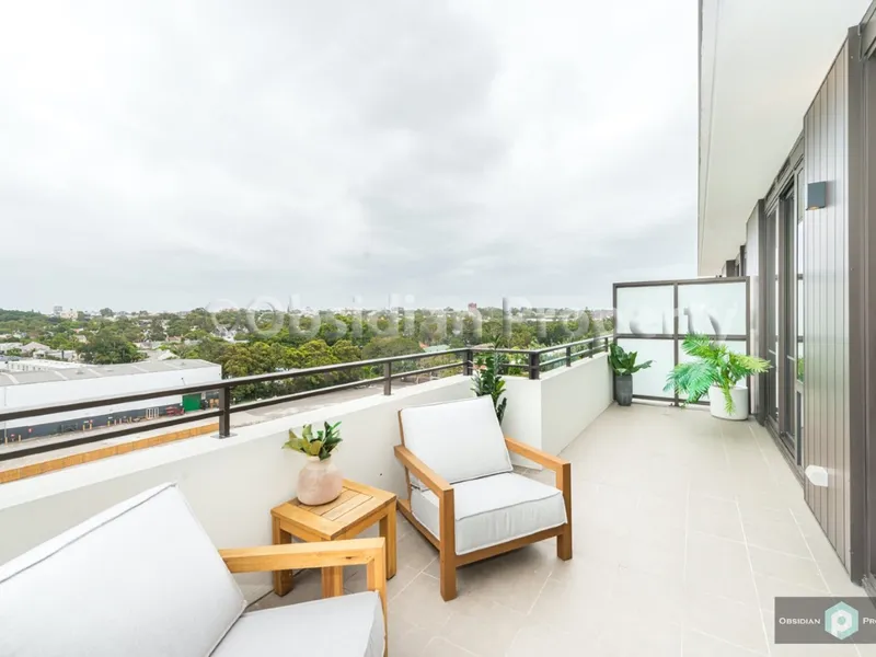 Brand New Top Floor 2 Bedroom with Park Views on Level 8 of 'Cascade' in Park Sydney Erskineville