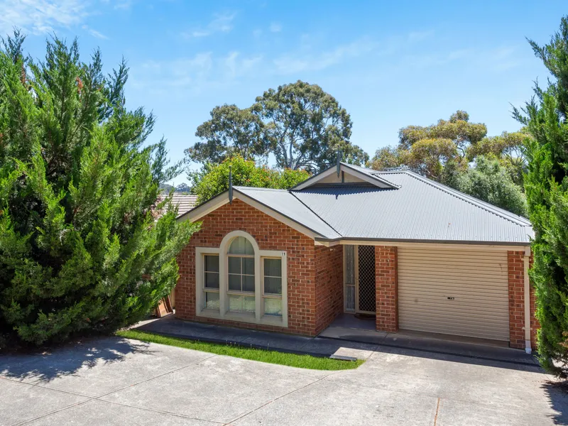 Stones throw to school!