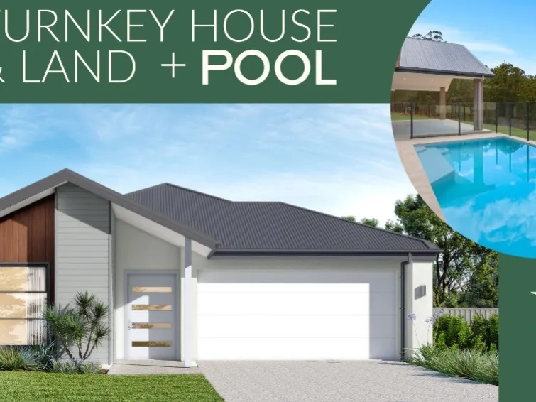 Pool Included in this True Turn-Key Fixed Price Package. HIA Award Winning Homes.