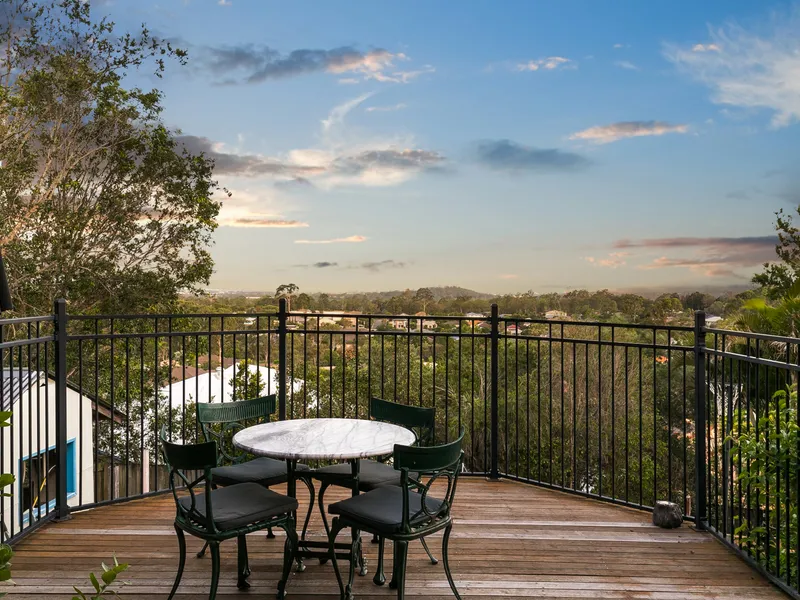 Two story family home with beautiful outlook