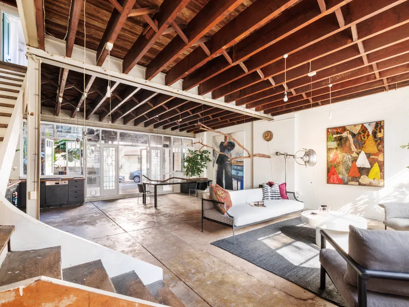 Unique three-level 1930s warehouse residence