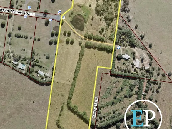 Option A - 24.214 Acres OR Option B - 2 Seperate Blocks Either Side Of The Driveway Easement *