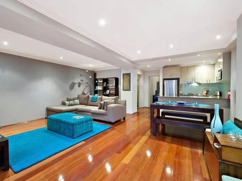 Oversized one bedroom apartment, security car space + storage