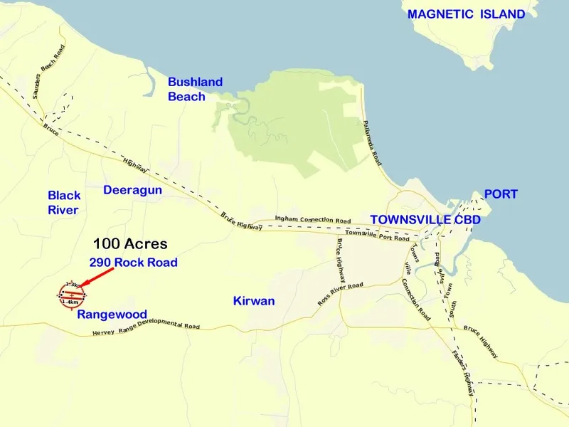 Prime 42 hectare Rural Land Townsville 