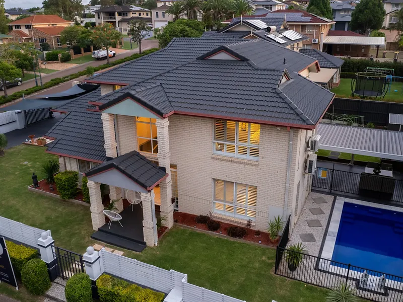 Grand home positioned in the Fairways Estate