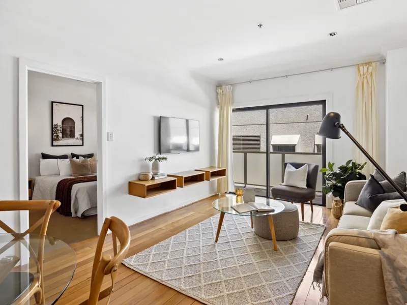 Unparalleled Urban Living: Light-Filled 2-Bed Gem in the Heart of Adelaide's CBD