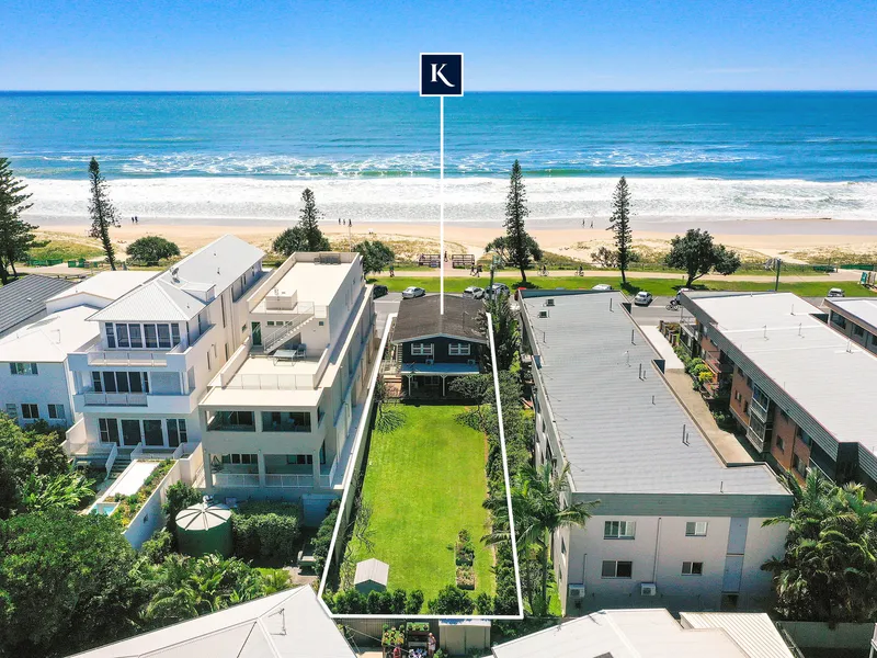 Oversize Beachfront Parcel Steps from Miami Beach