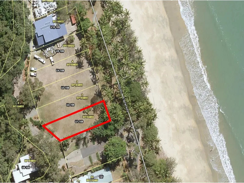 BEAUTIFUL BEACHFRONT BLOCK - READY TO FOR YOU TO BUILD ON