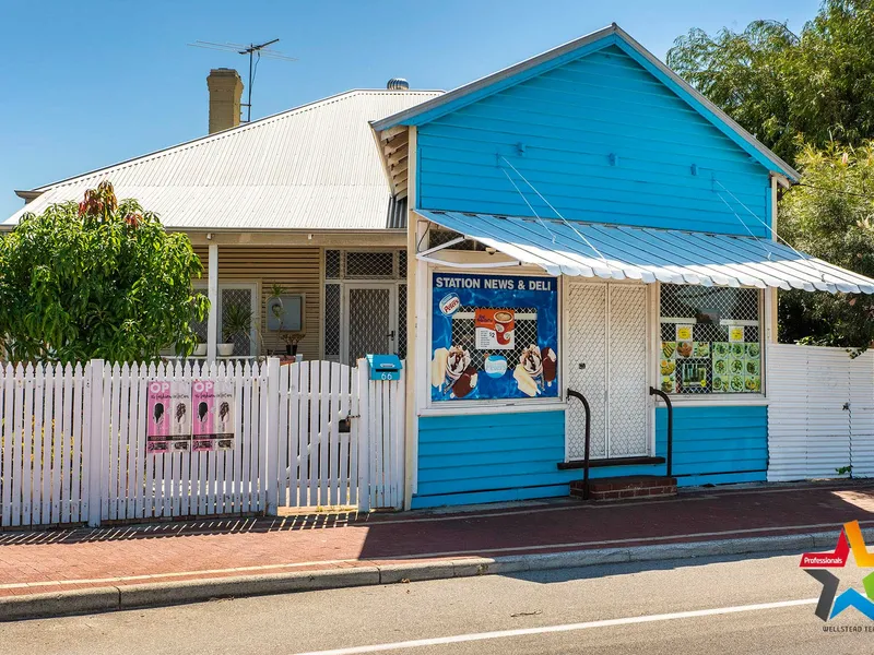 RESIDENTIAL HOUSE WITH ICONIC SHOPFRONT & REAR LANEWAY ACCESS - A UNIQUE OPPORTUNITY