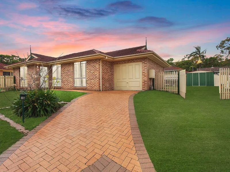 Well presented brick and tiled home