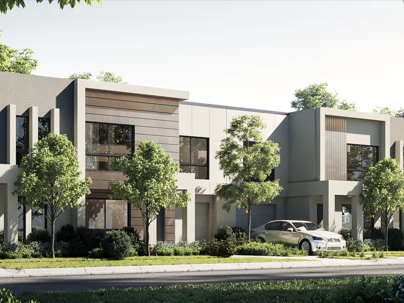 Light Filled Corner Townhome With Extended Rear and Side Yard.