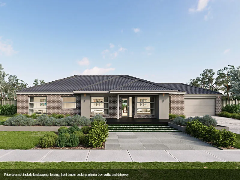 ABC's Newest Home Design, the Nullarbor 25 ~ Ranch-Style H&L Package in Park Lane, Benalla for under $550,000*