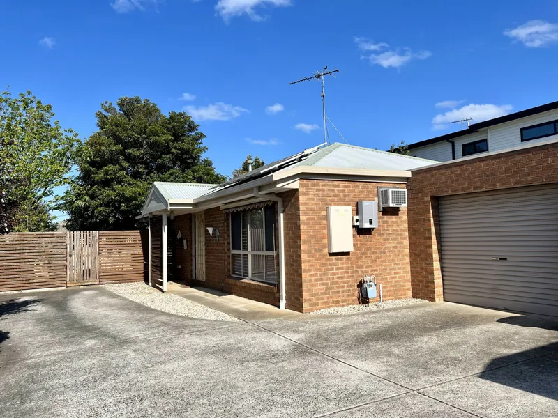 Private and cosy unit