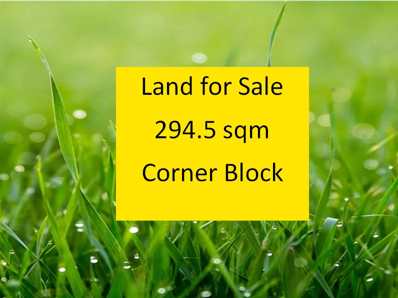 CORNER BLOCK ON 294.4 SQM