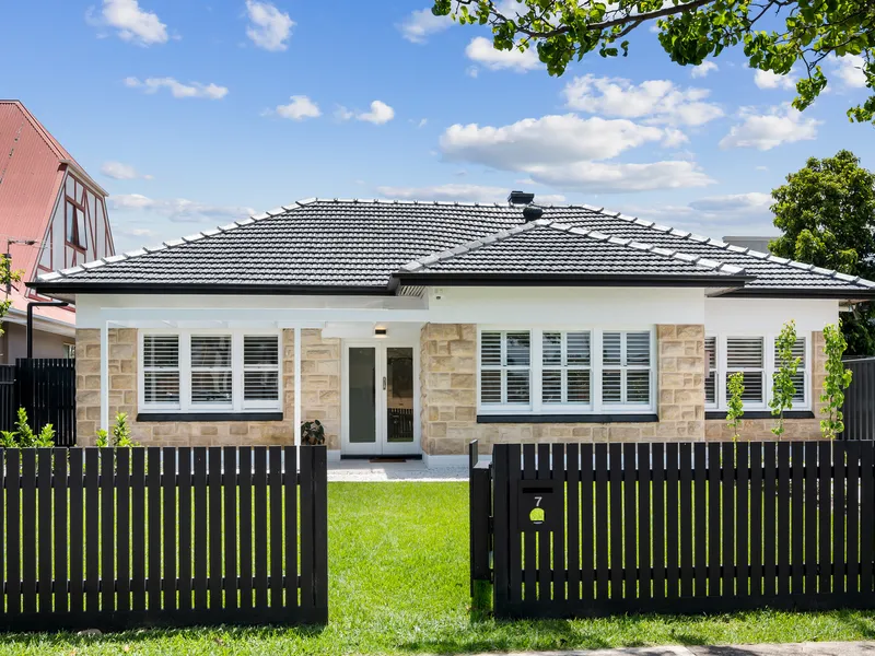 Recently renewed 1948 Sandstone fronted home