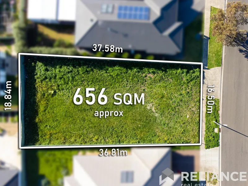 BUILD YOUR DREAM HOME ON APPROX 656sqm LAND!