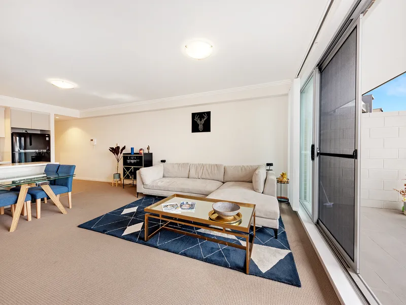 Sun-drenched Top level apartment with Harbour bridge view